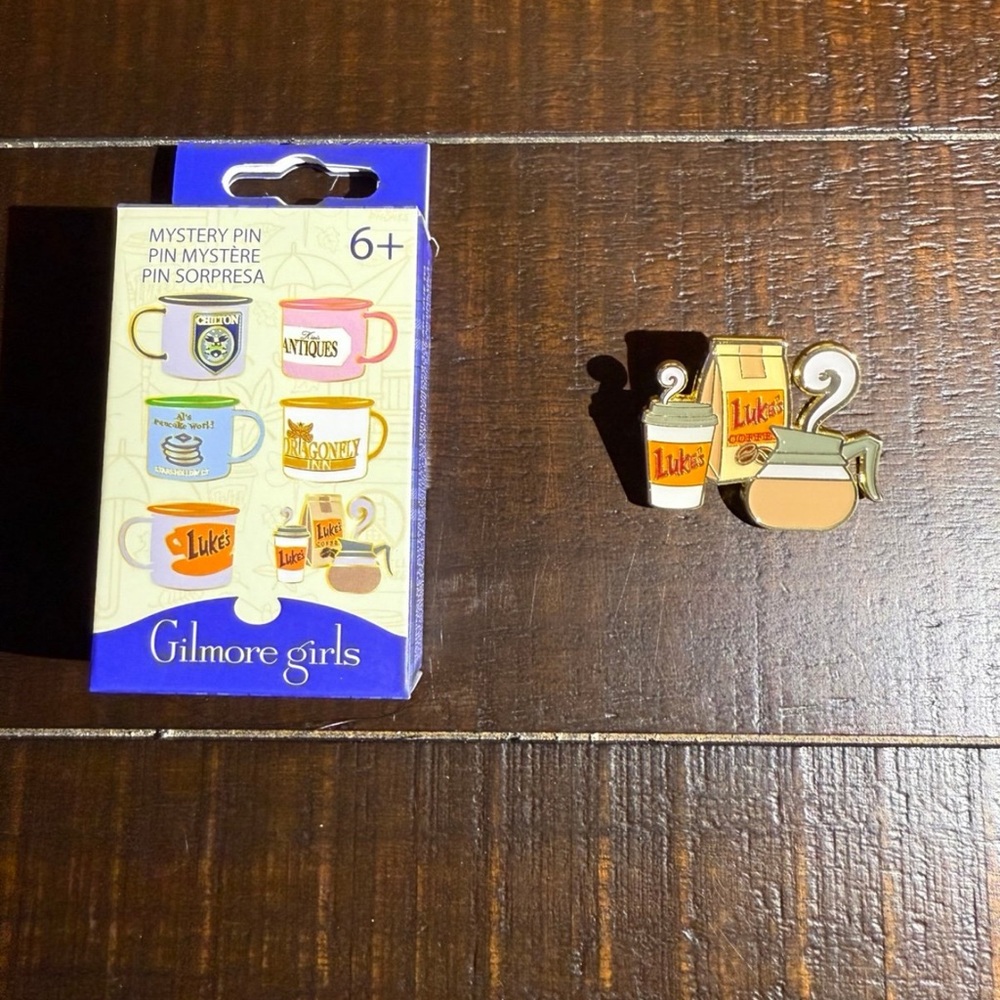 Gilmore Girls “Lukes” Coffee Mug Pin
